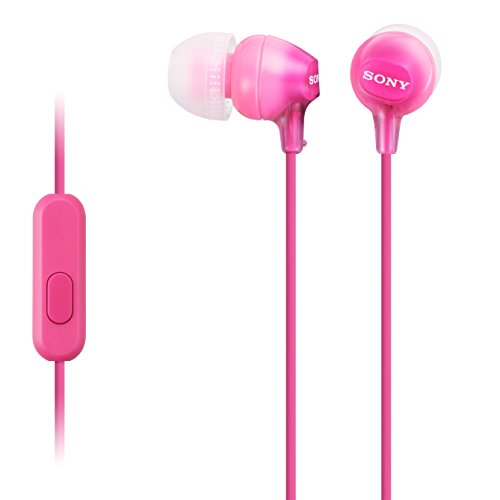 Imagen principal de Sony MDREX15APPI - Auriculares in-Ear (con micrófono y Mando con Cont