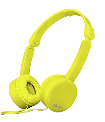 Imagen principal de Trust Nano Auriculares Plegables - Amarillo