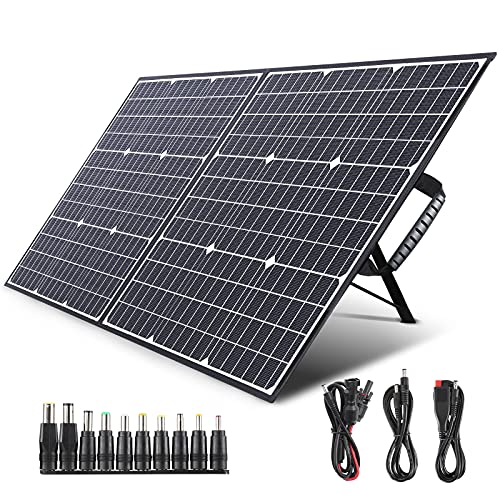 Imagen principal de SWAREY Panel Solar 100W, Placa Solar Monocristalino con Tipo-C PD 60W,