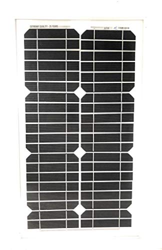 Imagen principal de Panel Solar fotovoltaico Celdas silicio 30 W vatios 12 V batería