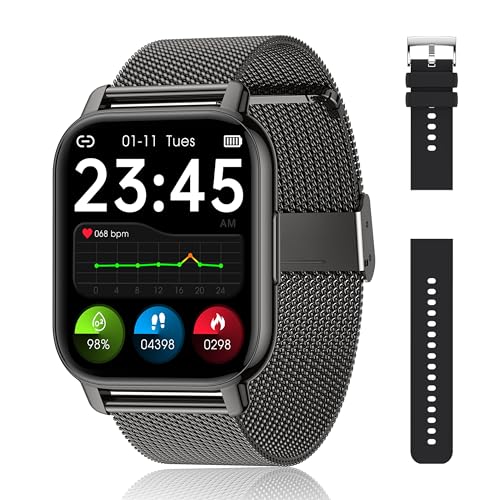 Imagen principal de Popglory Reloj Inteligente Hombre con Llamadas y Asistente Voz, 1,85''