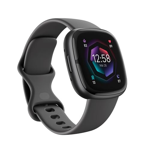 Imagen principal de Fitbit Sense 2,Shadow Grey/Graphite Smartwatch, Unisex-Adult, Grafito/