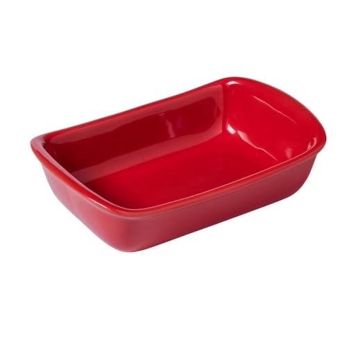 Imagen principal de Pyrex Supreme Fuente para horno Cerámica, rojo, 22 x 15 cm