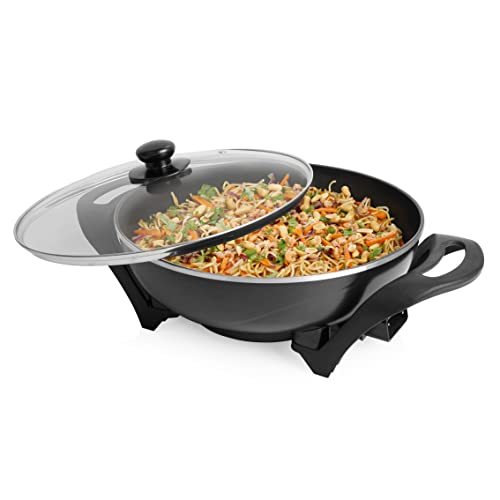 Imagen principal de Tristar PZ-9130 Wok eléctrico, uso versátil, 33 cm de diámetro, 4,5