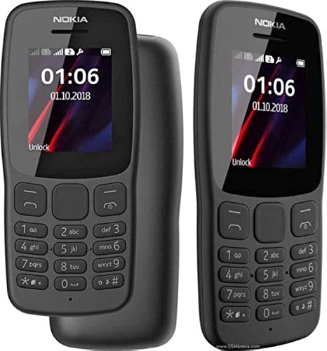 Imagen principal de Nokia Nuevo 106 Dual Sim Gris Oscuro 2018 Libre de Fabrica Original