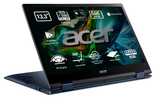 Imagen principal de Acer Chromebook Spin 513 CP513-1H - Ordenador Portátil 2 en 1 Convert