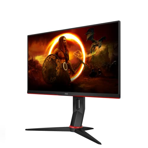 Imagen principal de AOC 24G2ZU/BK- Monitor gaming de 24 Full HD (Plano, 1920x1080, IPS, 16