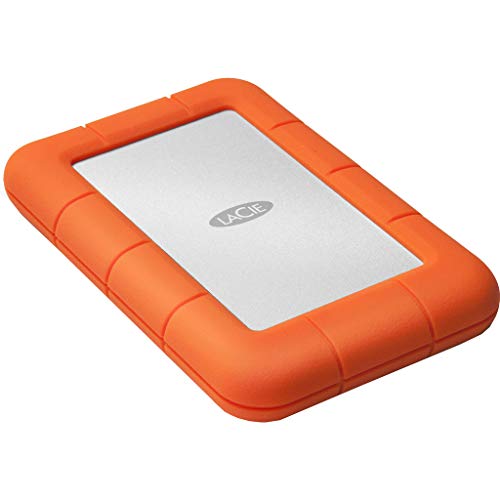 Imagen principal de Lacie Rugged Mini - Disco Duro portátil para Mac y PC, 4 TB (USB-C + 