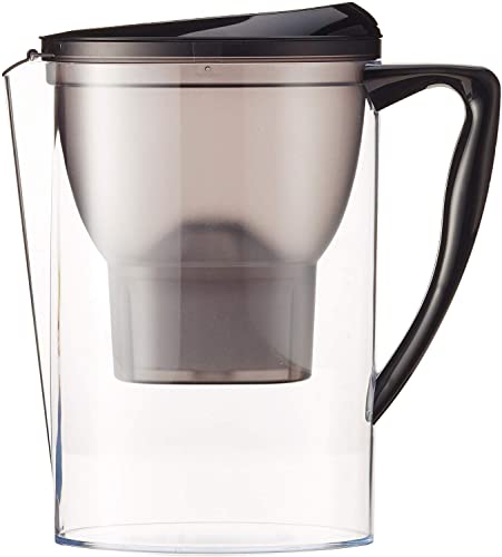 Imagen principal de Amazon Basics Jarra de filtrado de agua (2,3 L) - Negro
