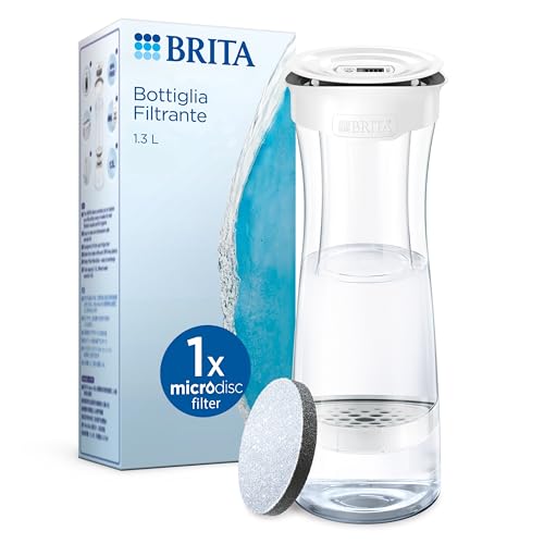 Imagen principal de Brita Fill&Serve - Botella con filtro 1.3 L, color blanco y grafito