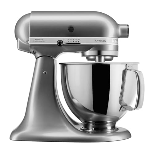 Imagen principal de KitchenAid Robot de cocina Artisan 4,8 l, contorno plateado