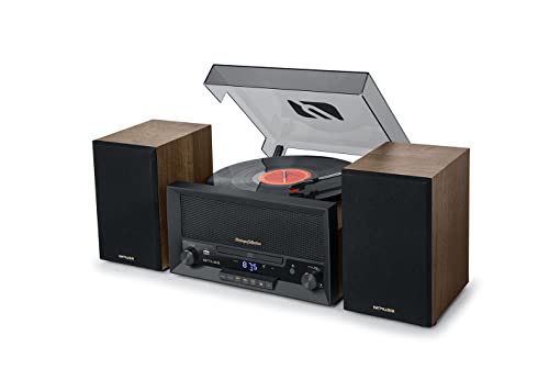 Imagen principal de Muse MT-120 MB Microsistema estéreo con Altavoces, Madera/Negro