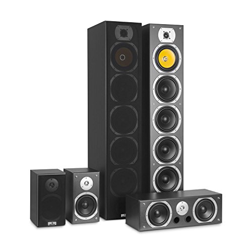 Imagen principal de auna V9B Juego de Altavoces - Set 5 Altavoces, Home Cinema, Equipo de 