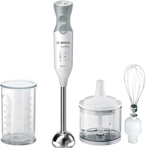 Imagen principal de Bosch Hogar ErgoMixx MSM66150 - Batidora de mano, 600 W, con vaso de m
