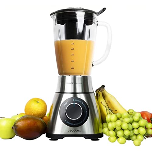 Imagen principal de Cecotec 4140 - Batidora de vaso Power Black Titanium 1300 PerfectMix
