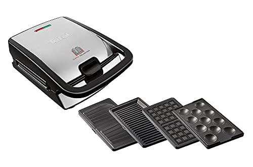 Imagen principal de Tefal SW854D16 sandwich maker 700 W Black Stainless steel