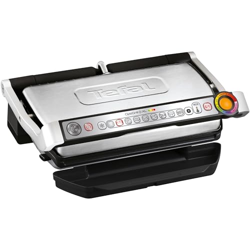 Imagen principal de Tefal gc 724 d Parrilla de Contacto, Acero Inoxidable, Negro Metálico