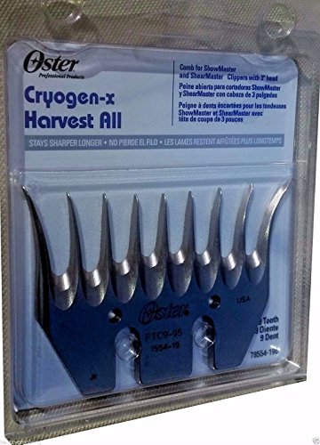 Imagen principal de Oster Peine de corte, 9 dientes acampanados Golden Ram Harvest All