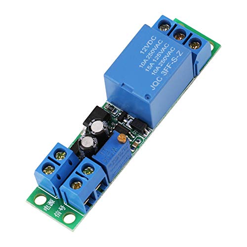 Imagen principal de Módulo de Relé DC 12V Temporizador Rele Retardo Señal Ajustable 0-2