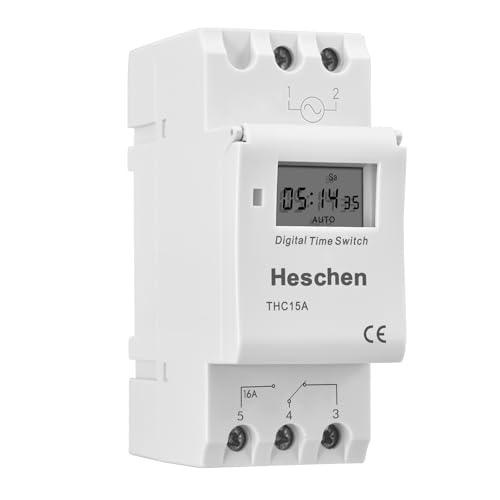 Imagen principal de Heschen Digital LCD Power Weekly Interruptor de relé de Temporizador 