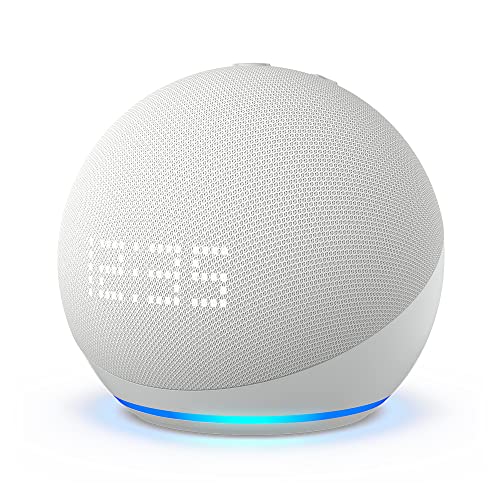 Imagen principal de Echo Dot con reloj (5.ª generación, modelo de 2022) | Altavoz inteli
