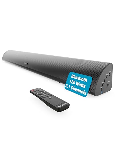 Imagen principal de MAJORITY Snowdon Barra de Sonido TV | 120W 2.1 Estéreo Altavoces TV c