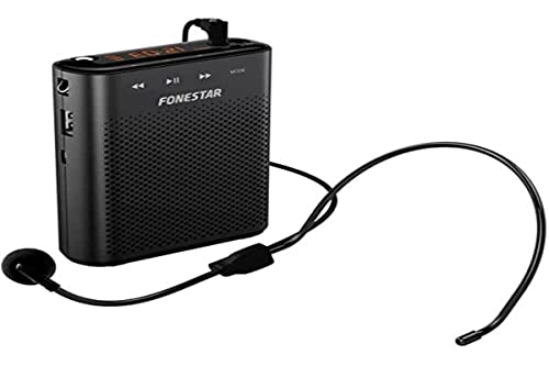 Imagen principal de FONESTAR ALTA-VOZ-30 Amplificador de Voz Portátil USB/MicroSD/MP3 Neg