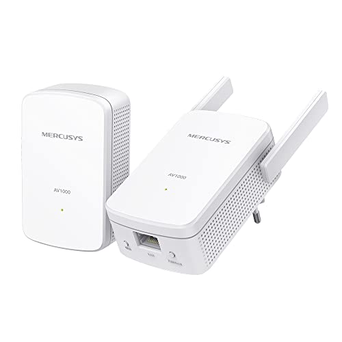 Imagen principal de MERCUSYS MP510 Kit Powerline Red Eléctrica AV1000 + WiFi N300 Mbps Gi