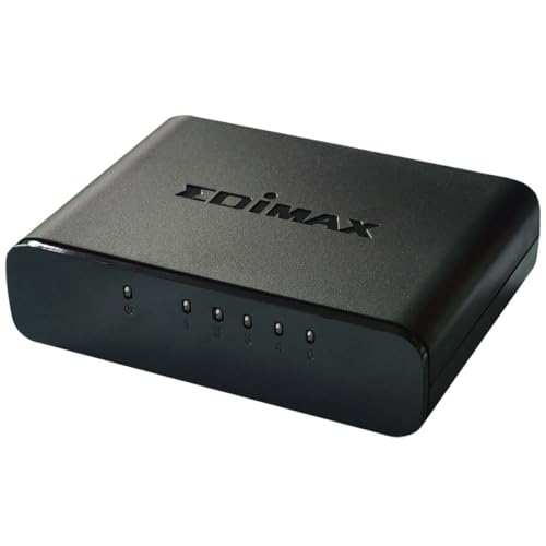 Imagen principal de Edimax ES-3305P - Conmutador Fast Ethernet de Escritorio de 5 Puertos