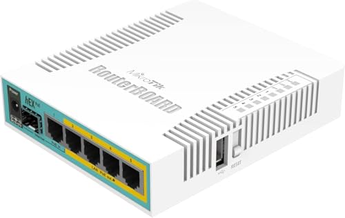 Imagen principal de Router Mikrotik Hex PoE 800 GHz 10/100/1000 Mbps