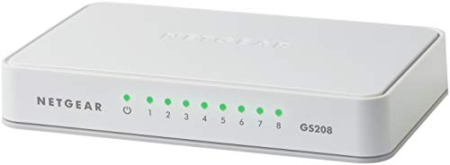 Imagen principal de Netgear GS208-100PES - Switch 8 Puertos Gigabit 10/100/1000