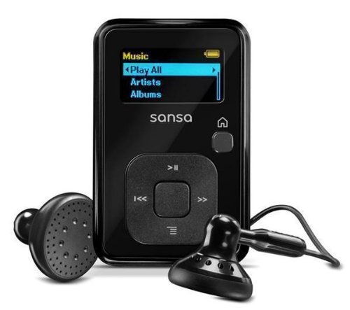 Imagen principal de Reproductor MP3 Radio FM Sansa Clip+ 8 GB - negro + Auriculares STEALT