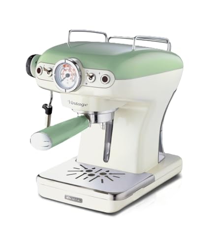 Imagen principal de Ariete 1389A Cafetera Espresso Vintage, 900 W, 2 Cups, Plástico, Verd