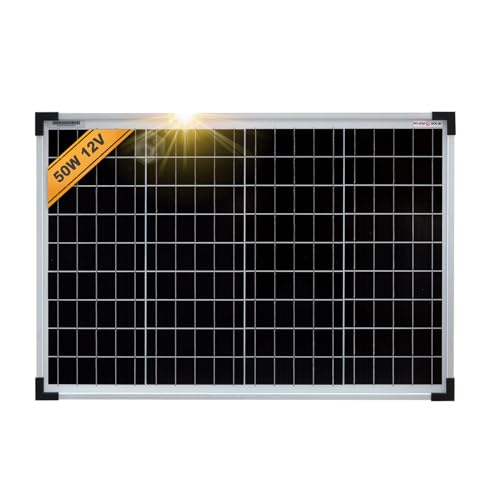 Imagen principal de Enjoy solar Mono 50 W 12V Panel Solar Monocristalino Módulo Fotovolta