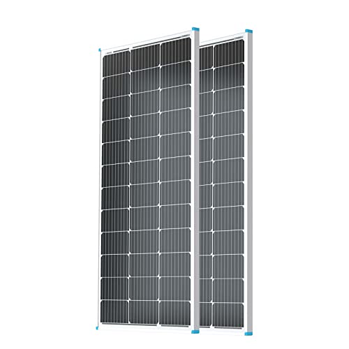 Imagen principal de Renogy 2 X Placa Solar 100W 12V (200W), para Casa, para Furgoneta Coch