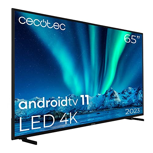 Imagen principal de Cecotec Televisor LED 65 Smart TV A Series ALU00165. 4K UHD, Android 1