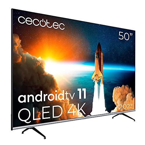 Imagen principal de Cecotec Televisor QLED 50 Smart TV V1 Series VQU10050S. 4K UHD, Androi