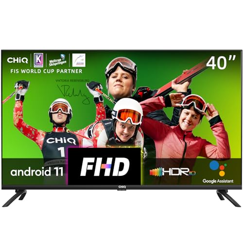 Imagen principal de CHiQ TV Smart TV LED L40G7L 40, FHD, Android 11, Frameless TV, Netflix
