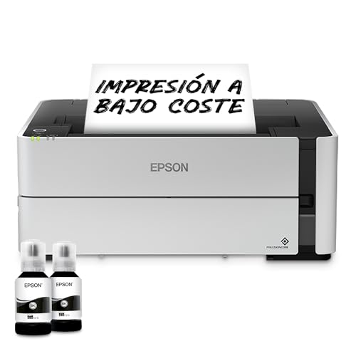 Imagen principal de Impresora EcoTank ET-M1170 A4 monocromo con depósito de tinta y conex