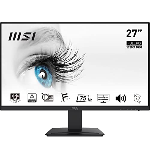 Imagen principal de MSI Pro MP273 - Monitor Profesional 27 Panel IPS 1920x1080 (FHD), 75Hz