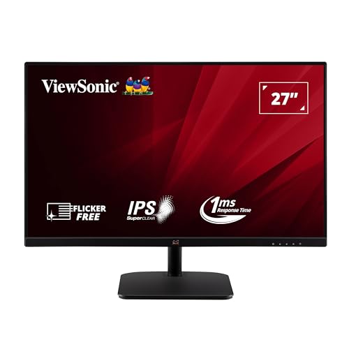Imagen principal de ViewSonic Monitor VA2732-MHD 27 Full-HD, IPS-Panel, HDMI, DP, VGA, Eye