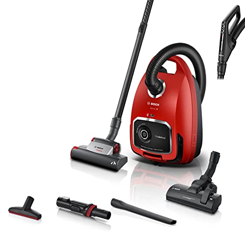 Imagen principal de Bosch proanimal Serie 6 Aspiradora de Suelo con Bolsa, Rojo