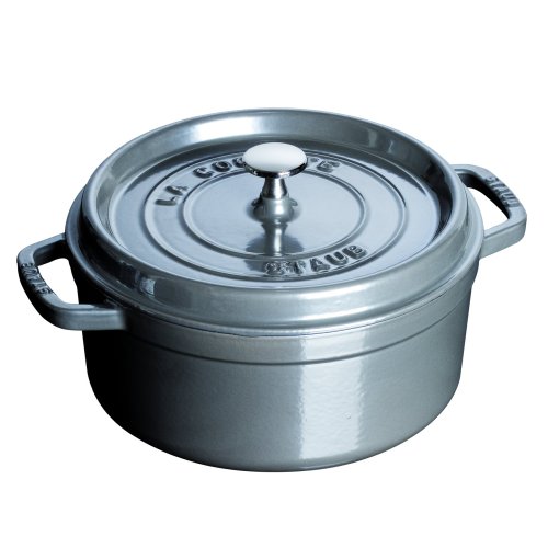 Imagen principal de Staub 2,5 Quart cazuela Redonda, Color Gris