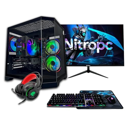 Imagen principal de NitroPC - Pack Gold | PC Gaming Completo (Intel Core i5 12400F 6/12 4,