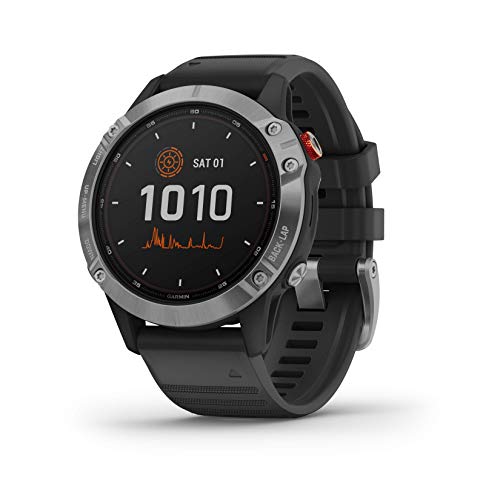 Imagen principal de Garmin Unisex adulto Reloj, GPS, Solar, Plateado, Grande