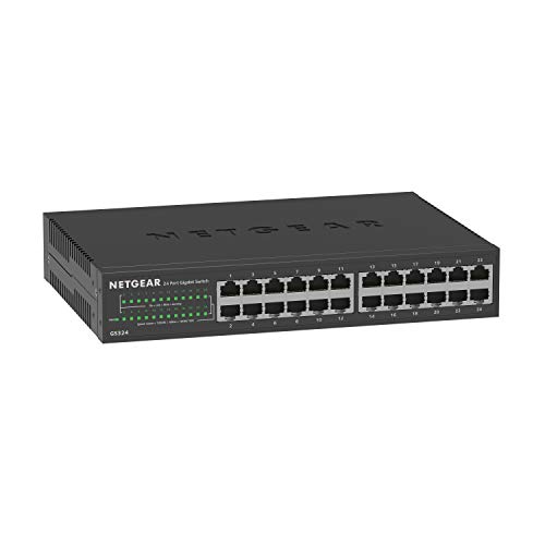 Imagen principal de NETGEAR Conmutador Gigabit Ethernet no gestionado de 24 Puertos (GS324