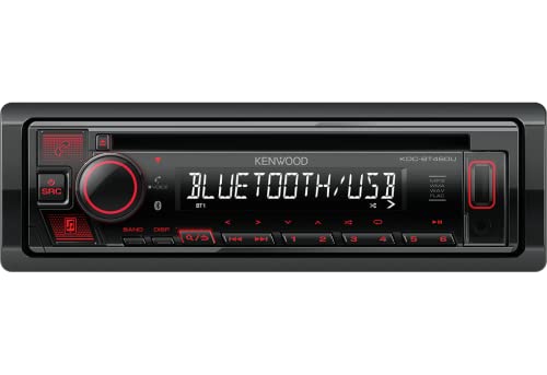 Imagen principal de JVC Radio Coche Bluetooth CD/USB, Llamadas Manos Libres, Streaming de 