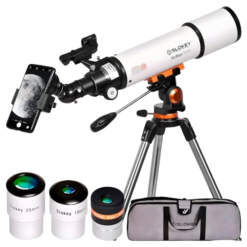 Imagen principal de Slokey 50080 Telescopio Terrestre y Astronómico Refractor 25x-250x - 
