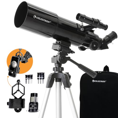 Imagen principal de Celestron 22030 Travel Scope Portable Refractor Telescope with 80mm Le