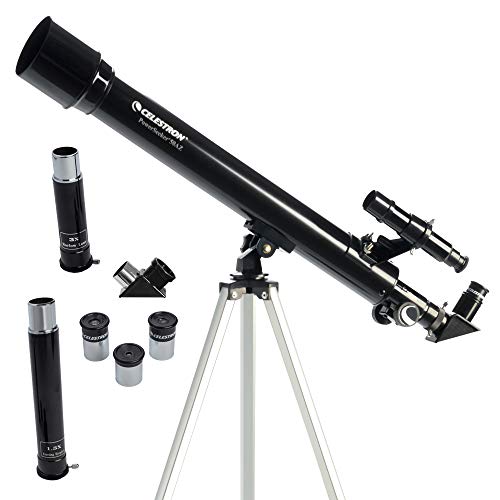 Imagen principal de Celestron 21039 PowerSeeker 50AZ: telescopio refractor, apertura de 50